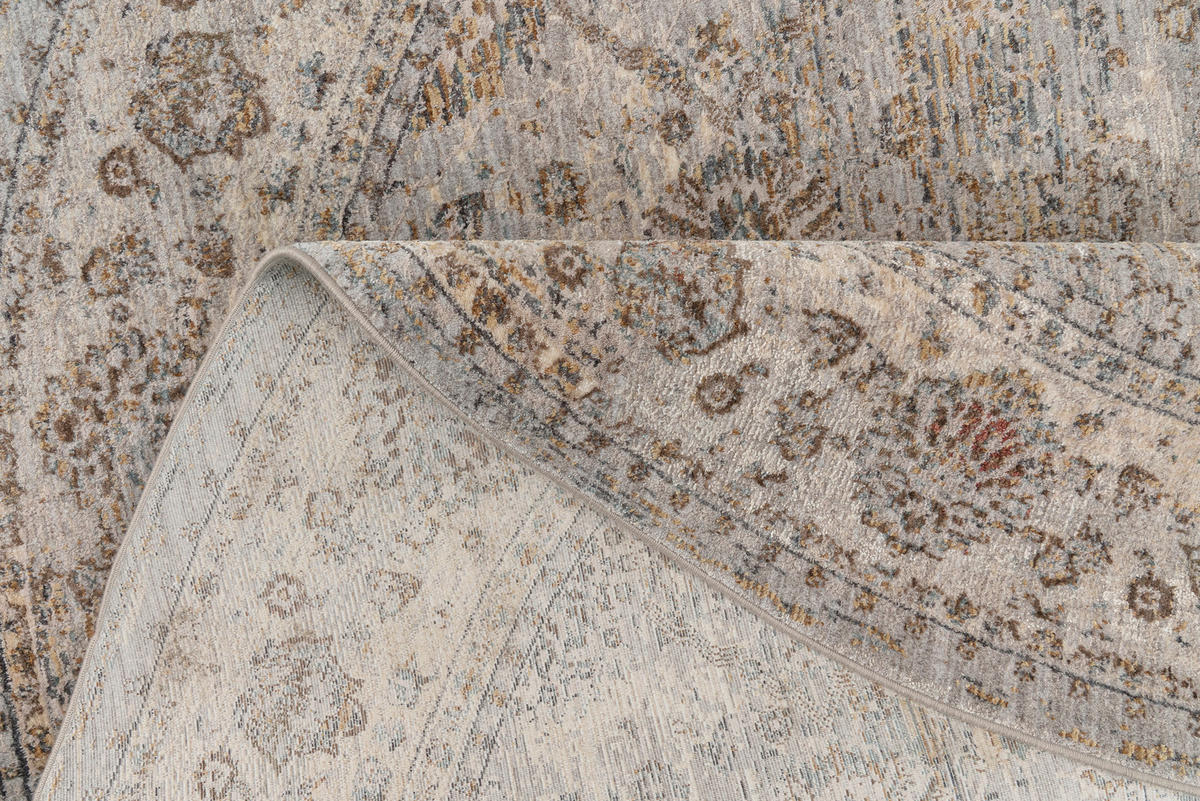VINTAGE-TEPPICH 200/290 cm Paulien Grau, Beige rechteckig  - Beige/Grau, Design, Textil (200/290cm) - Dieter Knoll