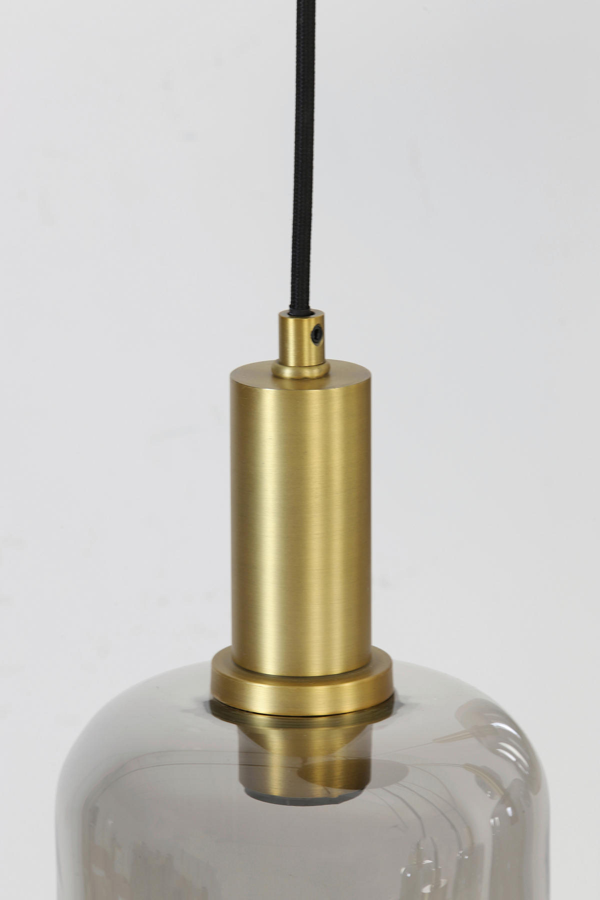 HÄNGELEUCHTE 66/80 cm   - Bronzefarben, Design, Glas (66/80cm) - Light & Living