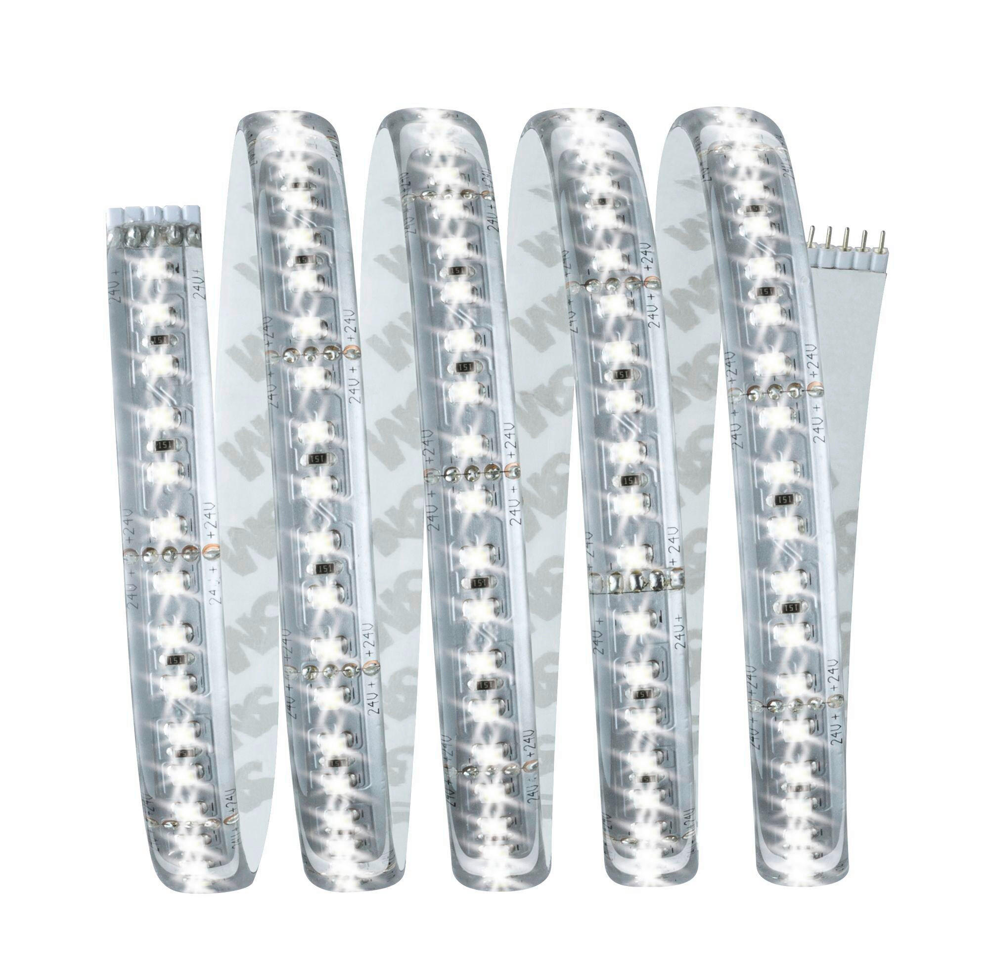 LED-STRIP MAX LED 150/1,25/0,4 cm   - Silberfarben, Design, Kunststoff (150/1,25/0,4cm) - Paulmann