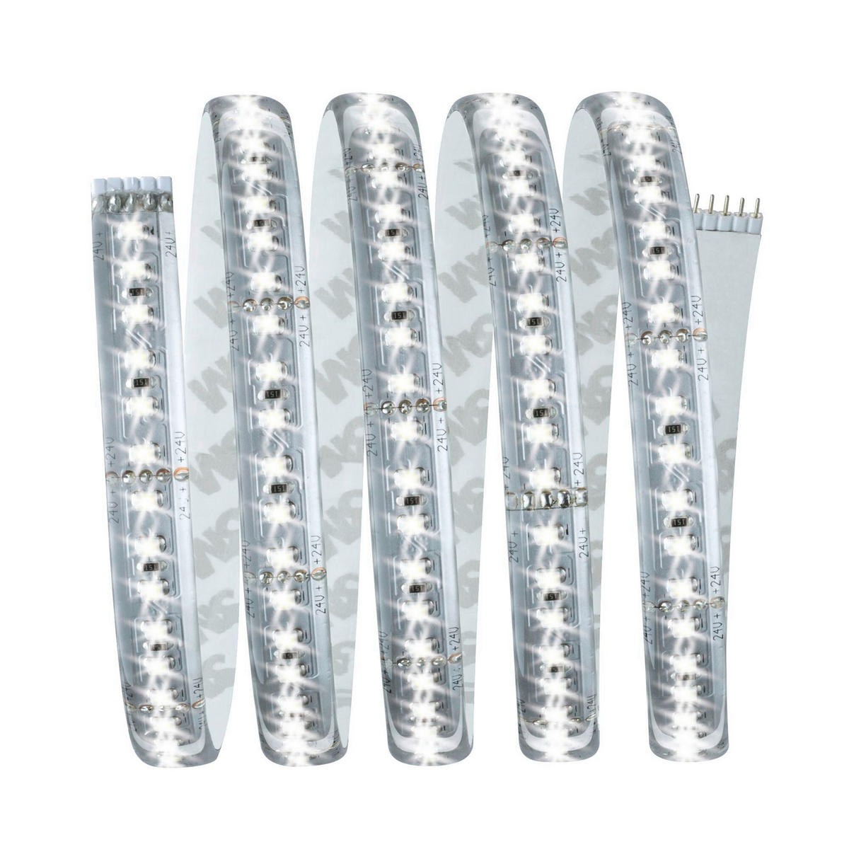 LED-STRIP MAX LED 150/1,25/0,4 cm   - Silberfarben, Design, Kunststoff (150/1,25/0,4cm) - Paulmann