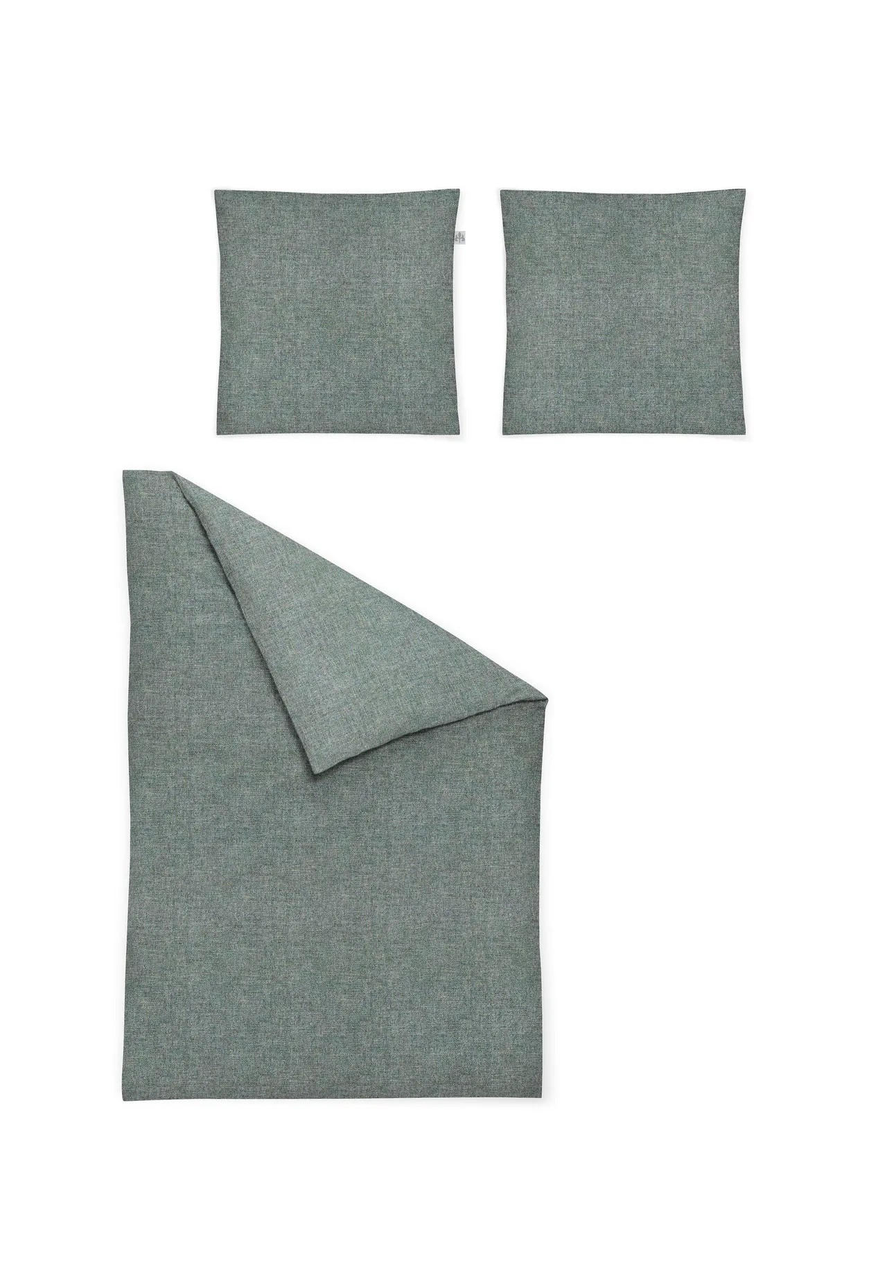 BETTWÄSCHE Renforcé 140/200 cm  - Grün, KONVENTIONELL, Textil (140/200cm) - Irisette