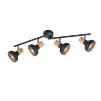 Strahler LATIKA 71/18,5/13,5 cm   - Schwarz, Basics, Metall (71/18,5/13,5cm)