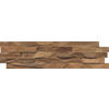 WANDVERKLEIDUNG 11 Stück  - Braun, Basics, Holz (61/15/2cm)
