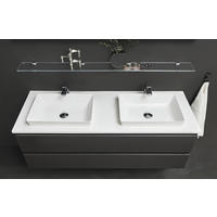 BADEZIMMERREGAL  - KONVENTIONELL, Glas (140cm) - b-collection