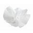 TROPFENFÄNGER - Weiß, Basics, Textil (4cm) TROPFENFÄNGER - Weiß, Basics, Textil (4cm)