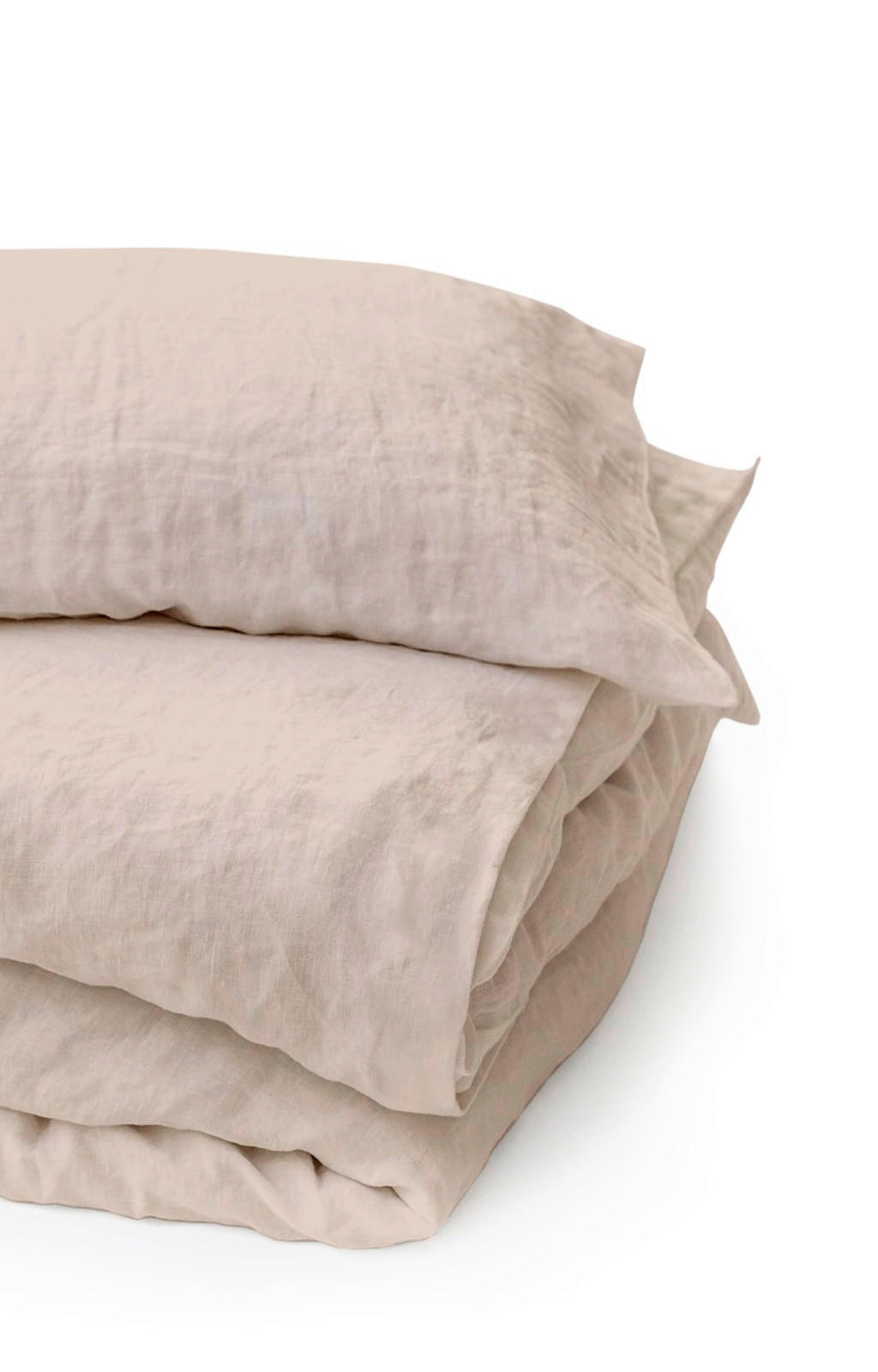 BETTWÄSCHE LEINEN 135/200 cm  - Beige, Basics, Textil (135/200cm)