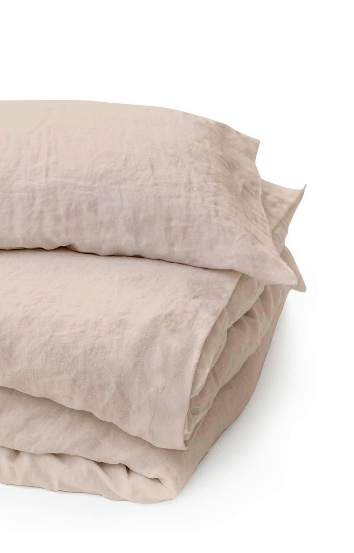 BETTWÄSCHE LEINEN 140/200 cm  - Beige, Basics, Textil (140/200cm)
