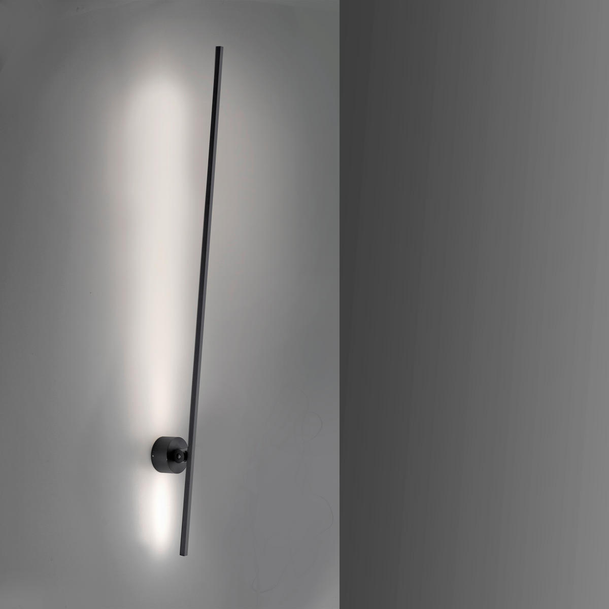 STENSKA LED-SVETILKA  Pure-Grafo 13 W/1400 lm/3000 K/230 V/ - črna, Trendi, kovina/umetna masa (27/8,5/117cm)