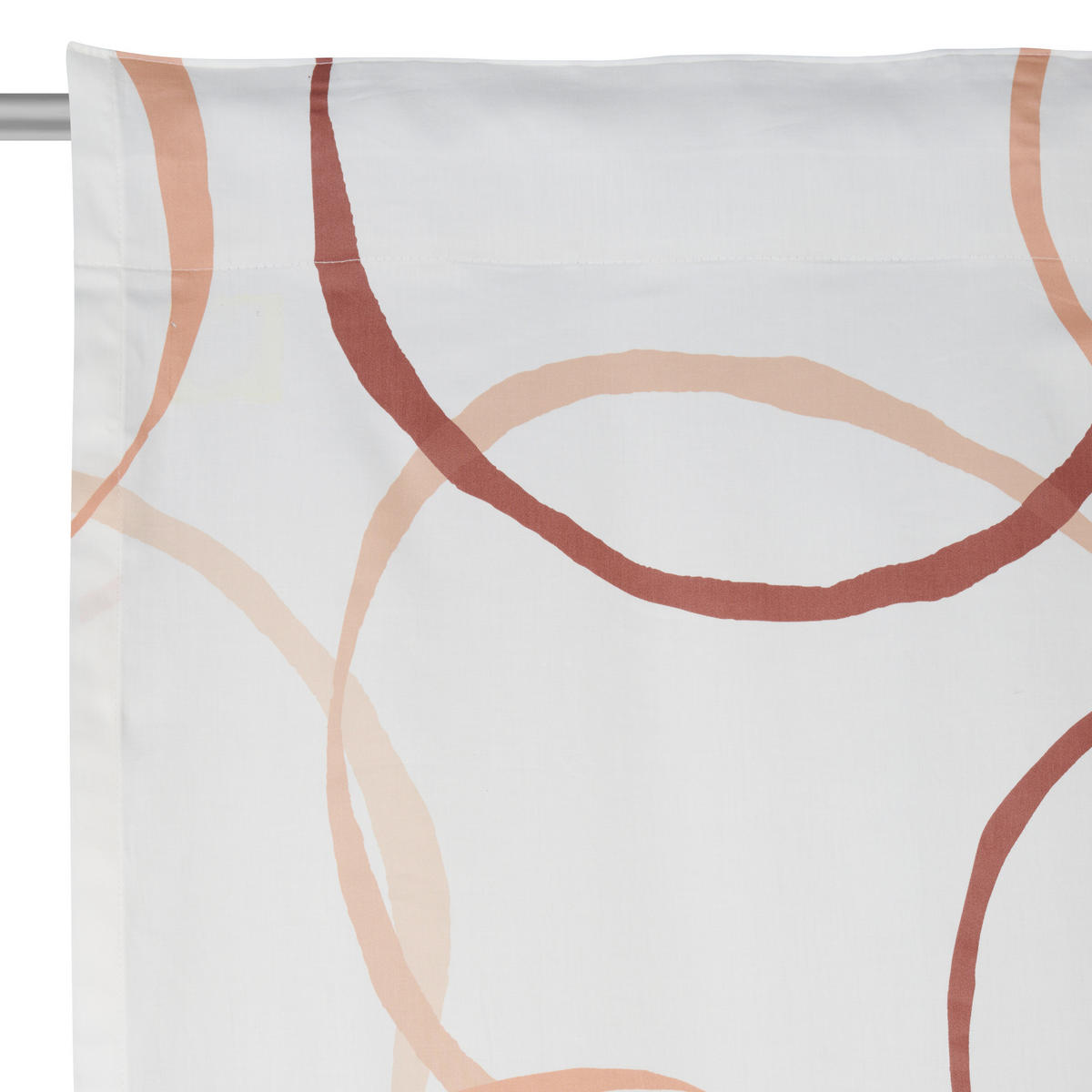 FERTIGVORHANG  blickdicht  135/255 cm   - Braun/Weiß, Trend, Textil (135/255cm) - Esposa