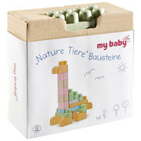 ÉPÍTŐKOCKÁK - színes, Natur, műanyag/természetes anyagok - My Baby Lou
