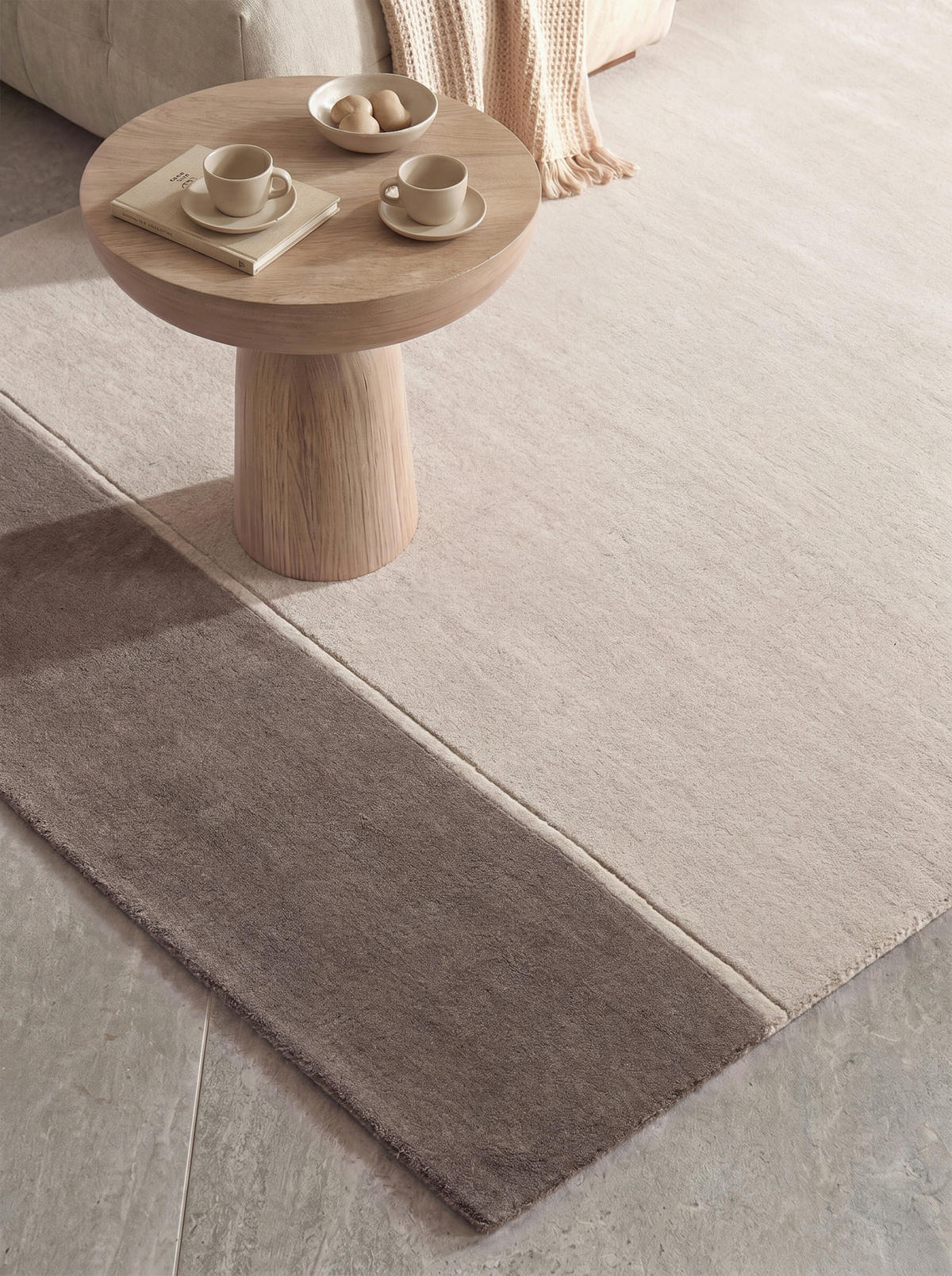WOLLTEPPICH 160/230 cm Kollektion 1888 Quentin Braun, Creme, Beige rechteckig  - Beige/Creme, Basics, Textil (160/230cm) - Villeroy & Boch