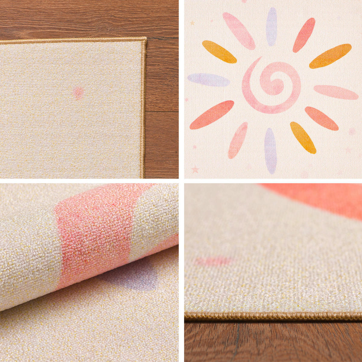 KINDERTEPPICH 100/150 cm PLAY  - Creme, Design, Kunststoff/Textil (100/150cm) - Ben'n'jen