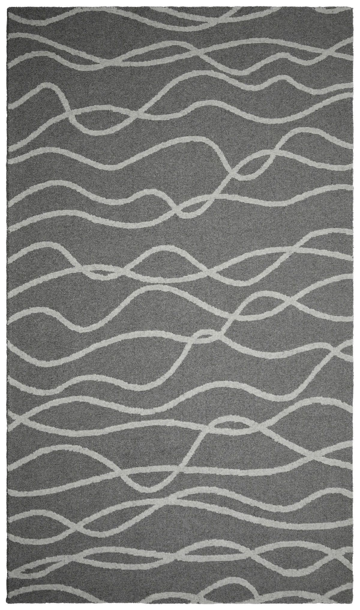 WOLLTEPPICH 160/230 cm Grau  - Grau, Basics, Textil (160/230cm)