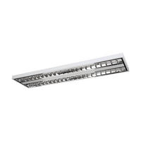 STROPNÍ SVÍTIDLO, 124,5/31,2/4 cm - bílá/průhledné, Basics, kov/plast (124,5/31,2/4cm) - Eglo
