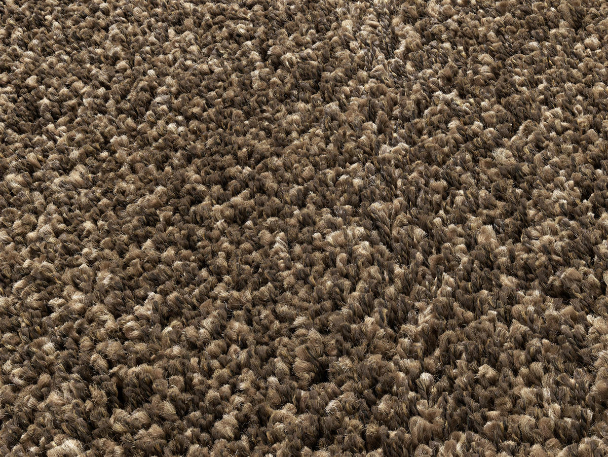 HOCHFLORTEPPICH 100 cm FASHION SHAGGY  - Braun/Grau, Basics, Textil (100cm) - Novel