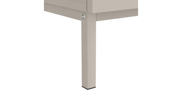 NACHTSCHRANK 49/43/35 cm  - Kaschmir, Design, Holzwerkstoff/Metall (49/43/35cm) - Hom`in