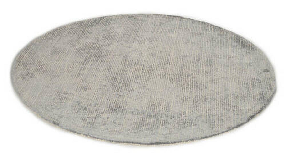 HANDWEBTEPPICH 140/140 cm Silberfarben  - Silberfarben, Basics, Textil (140/140cm) - Tom Tailor