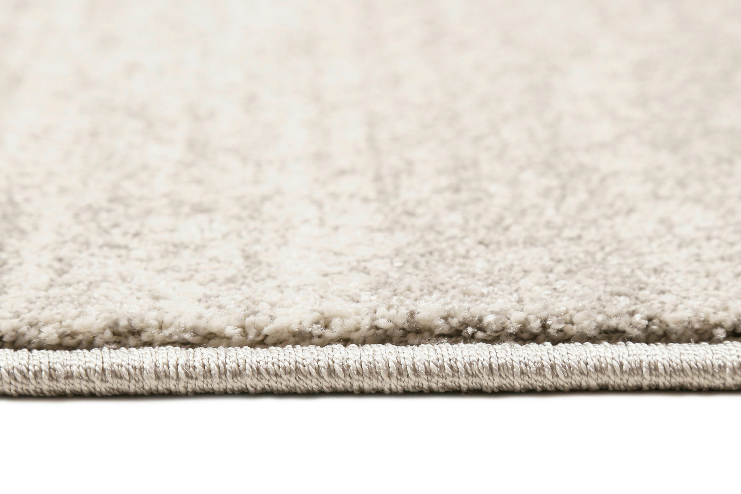 Thumbnail - Wecon Home Webteppich Island Beach, Grau, Hellgrau, Textil, Uni, rechteckig, 80x150 cm, Textiles Vertrauen - Oeko-Tex®, ...