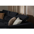 ECKSOFA  in Chenille Anthrazit  205/284 cm  - Anthrazit/Schwarz, Design, Kunststoff/Textil (205/284cm) - Xora