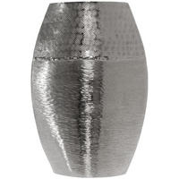 VASE VALERIO 30 cm  - Silberfarben, Basics, Metall (20/30/7cm)