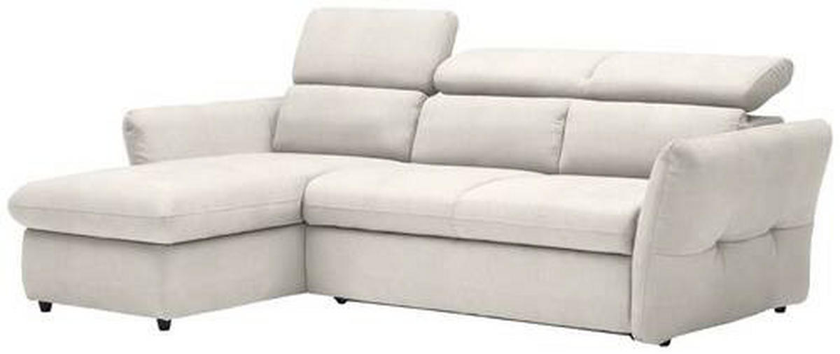 ECKSOFA in Mikrofaser Beige  172/240 cm  - Beige/Schwarz, Design, Kunststoff/Textil (172/240cm) - Stylife