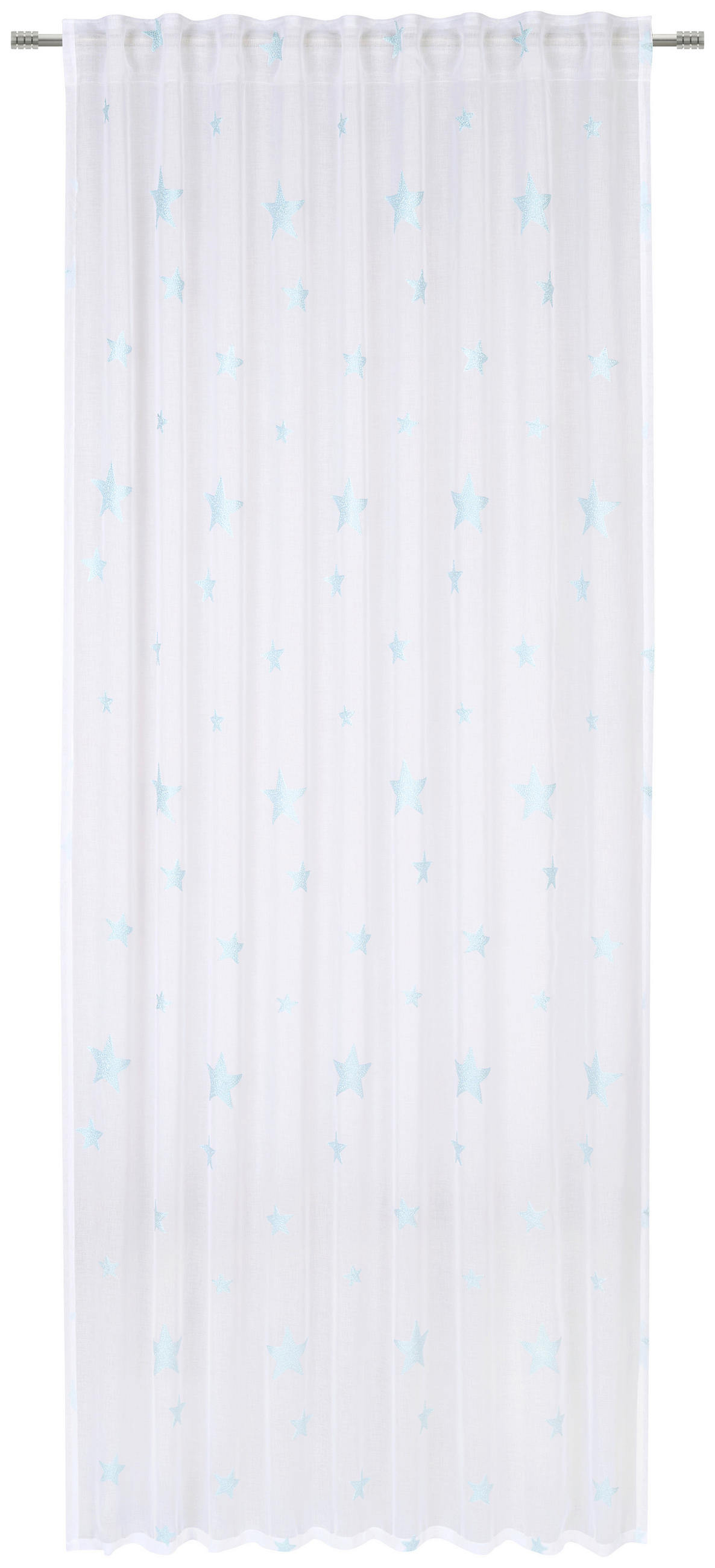 GOTOVA ZAVESA plava 140/245 cm   - plava, Konvencionalno, tekstil (140/245cm) - Ben'n'jen