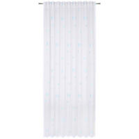FERTIGVORHANG transparent  - Blau, Konventionell, Textil (140/245cm) - Ben'n'jen