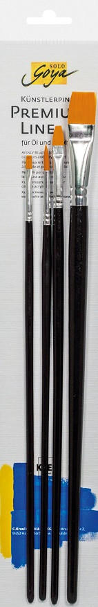 PINSEL - Silberfarben/Schwarz, Basics (0cm)
