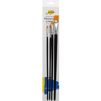 PINSEL - Silberfarben/Schwarz, Basics (0cm)