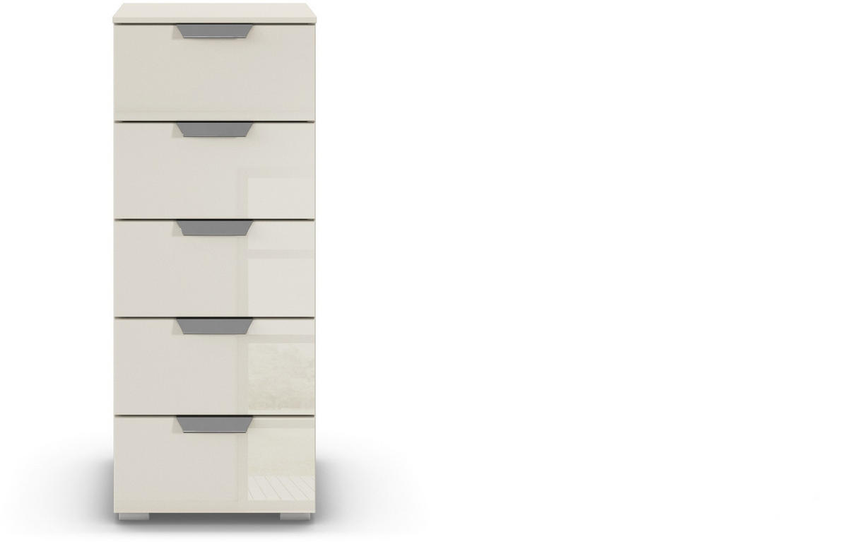 KOMMODE  in 40/100/35 cm  - Chromfarben/Champagner, Design, Glas/Holzwerkstoff (40/100/35cm) - Carryhome