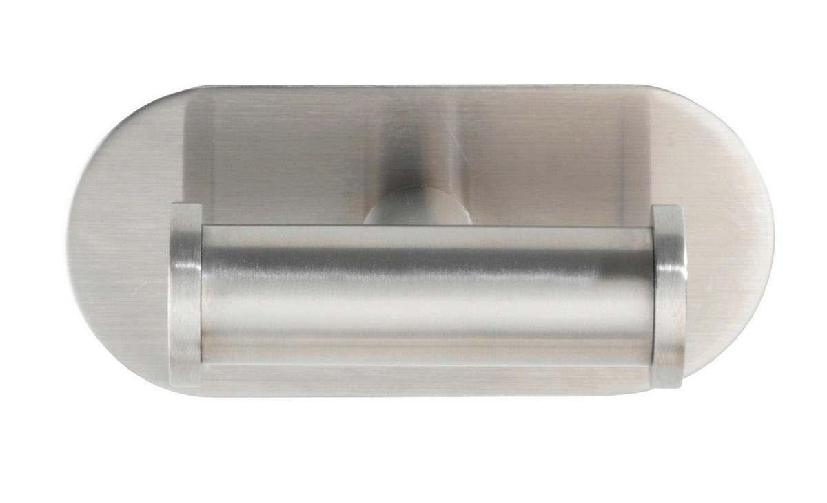 WANDHAKEN  in Edelstahlfarben  - Edelstahlfarben, Basics, Metall (10/4,5/6,5cm) - Wenko