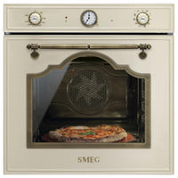 EINBAUBACKOFEN SFP750POPZ  - Messingfarben/Creme, Basics, Metall (59,7/59,2/54,8cm) - SMEG