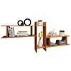 WANDREGAL 188/80/19,7 cm  - Buchefarben, Konventionell, Holzwerkstoff (188/80/19,7cm) - MID.YOU