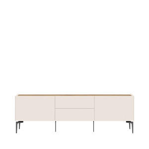 TV KOMODA kašmir - kašmir, Dizajnerski, metal/pločasti materijal (176/56/47cm)