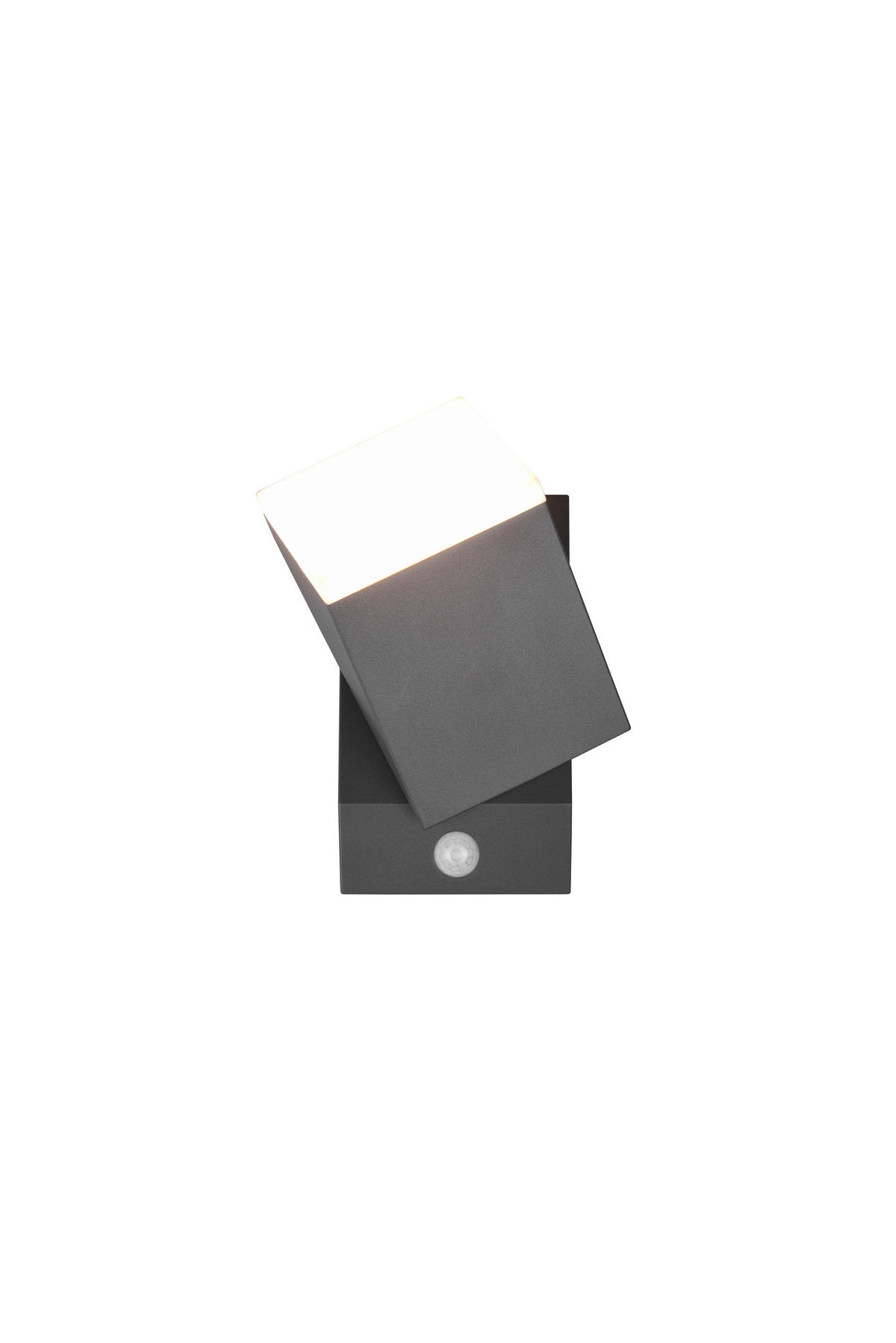 VÄGGLAMPA UTOMHUS - antracit, Basics, metall/plast (11/9/16cm) - Trio Leuchten