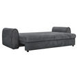 SCHLAFSOFA in Cord, Feincord Dunkelgrau  - Dunkelgrau/Schwarz, KONVENTIONELL, Kunststoff/Textil (240/83/116cm) - Carryhome