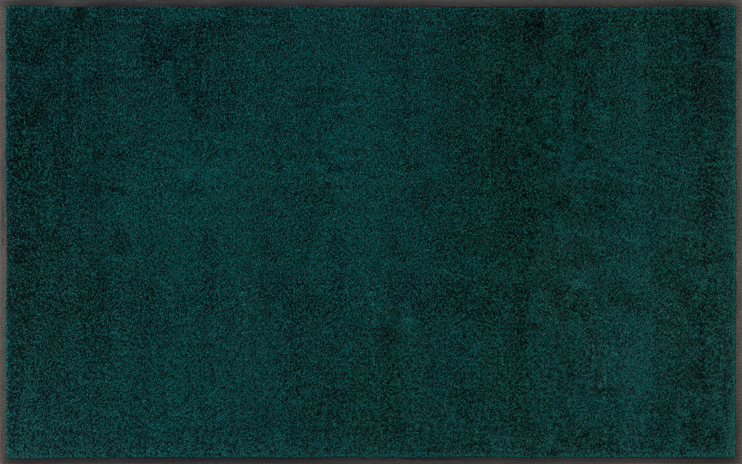 LÄUFER 75/120 cm  - Petrol, Basics, Kunststoff/Textil (75/120cm) - wash+dry