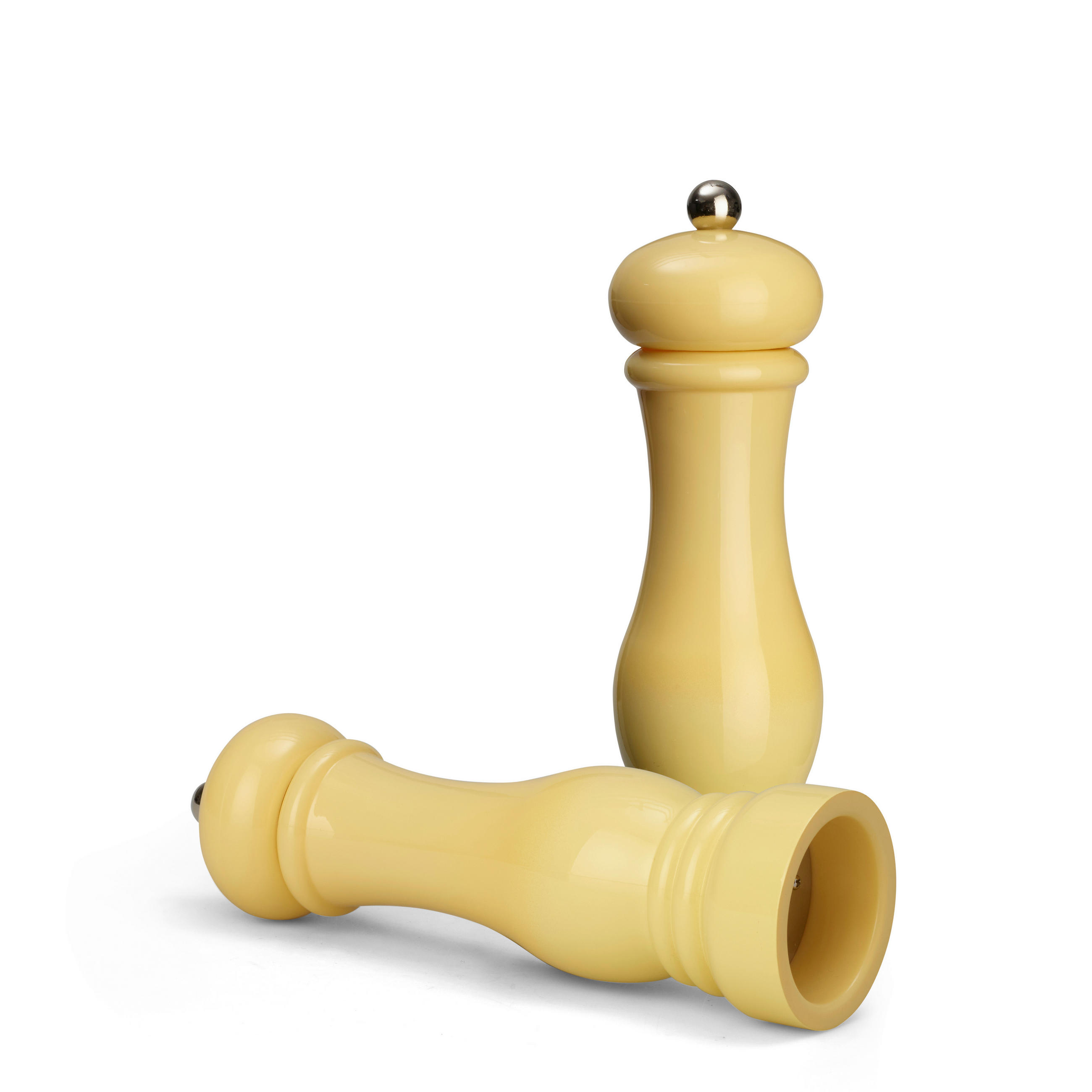 SALZ- UND PFEFFERMÜHLE  - Creme, Basics, Keramik/Kunststoff (6/21,5cm) - Echtwerk