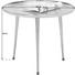 BEISTELLTISCH in Metall 58/48 cm - Nickelfarben, Design, Metall (58/48cm) - Xora BEISTELLTISCH in Metall 58/48 cm - Nickelfarben, Design, Metall (58/48cm) - Xora