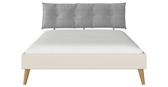 BETT 180/200 cm  in Champagner  - Wildeiche/Champagner, Design, Holz/Holzwerkstoff (180/200cm) - Carryhome