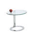 BEISTELLTISCH in Metall, Glas 50/40/44-62 cm - Klar/Chromfarben, Design, Glas/Metall (50/40/44-62cm) BEISTELLTISCH in Metall, Glas 50/40/44-62 cm - Klar/Chromfarben, Design, Glas/Metall (50/40/44-62cm)