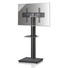 TV-RACK Glas, Metall Schwarz - Schwarz, KONVENTIONELL, Glas/Metall (68/174/60cm) TV-RACK Glas, Metall Schwarz - Schwarz, KONVENTIONELL, Glas/Metall (68/174/60cm)