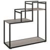 BLUMENSTÄNDER in Metall  - Schwarz/Naturfarben, Design, Metall (58/58/23cm) - MID.YOU