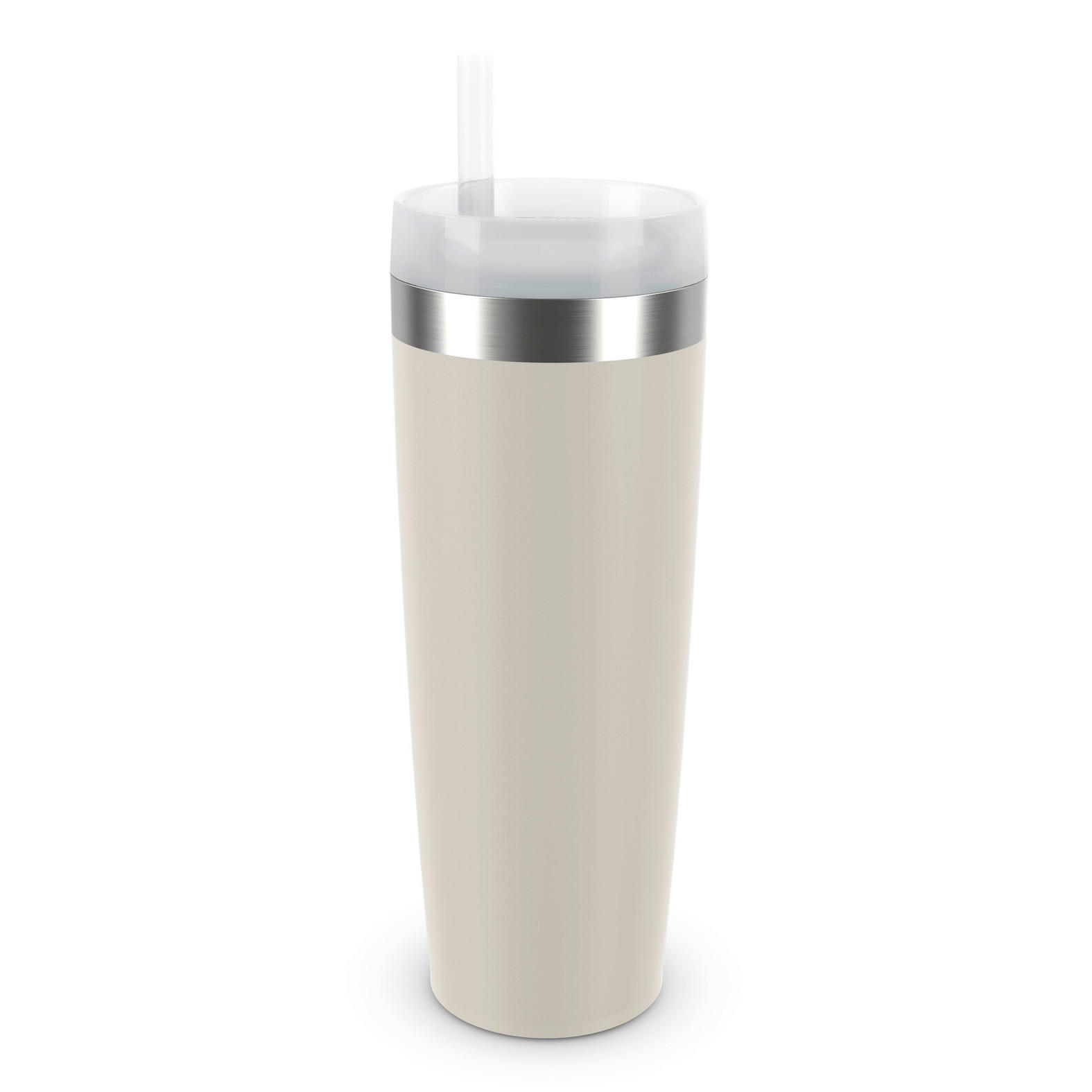 THERMOBECHER Cool 0,5L L  - Hellgrau, Basics, Metall (8/8/25,47cm) - Emsa