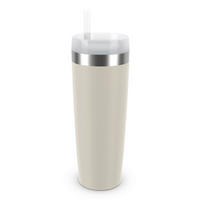 THERMOBECHER Cool 0,5L L  - Hellgrau, Basics, Metall (8/8/25,47cm) - Emsa