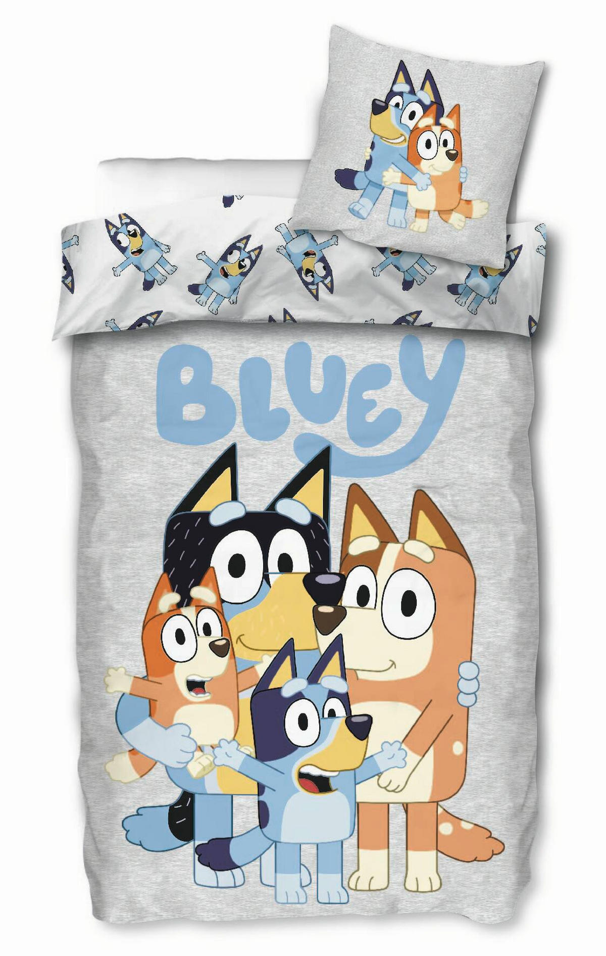 DEČJA POSTELJINA 140/200 cm renforcé tkanina siva  - siva, Osnovno, tekstil (140/200cm) - Ben'n'jen