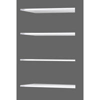 HYLLPLAN SET   - vit, Klassisk, trämaterial (60/1,5/27cm) - Best Price