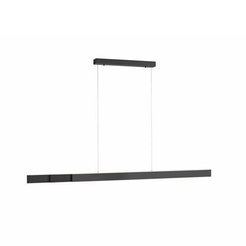 LED-HÄNGELEUCHTE 179/4,8/120-180 cm    - Anthrazit, Design, Kunststoff/Metall (179/4,8/120-180cm) - Neuhaus PURE