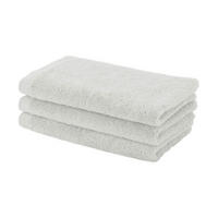 GÄSTETUCH London Hellgrau 3-teilig 30/50 cm  - Hellgrau, Basics, Textil (30/50cm) - Aquanova