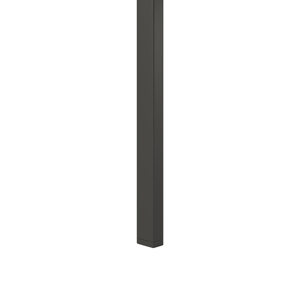 GARTENSTUHL Metall, Kunststoff Anthrazit, Grau  - Anthrazit/Grau, MODERN, Kunststoff/Metall (56.5/87/65cm) - Ambia Garden